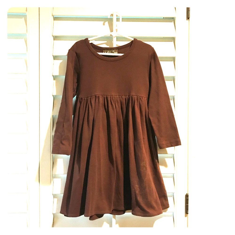 Matilda Jane vintage brown fawn lap dress 8